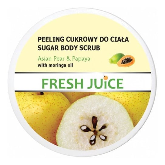 Fresh Juice Peeling cukrowy do ciała Asian Pear & Papaya 225ml Fresh Juice