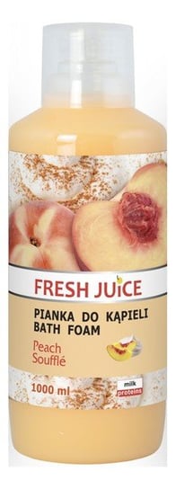 Fresh Juice, pianka do kąpieli Peach Souffle, 1000 ml Fresh Juice
