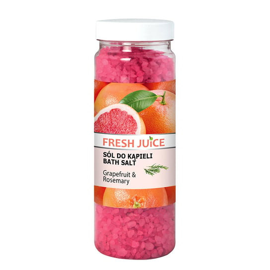 Fresh Juice, sól do kąpieli Grapefruit & Rosemary, 700 g Fresh Juice