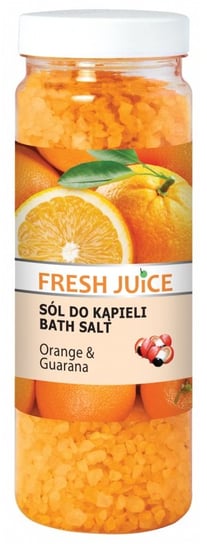 Fresh Juice, sól do kąpieli Orange & Guarana, 700 g Fresh Juice