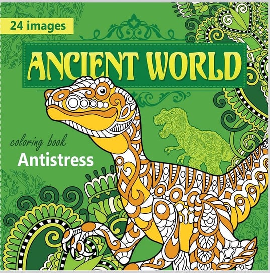 Fresh, Kolorowanka Antystresowa 200X200 12 Kartek Br Ancient World Fresh