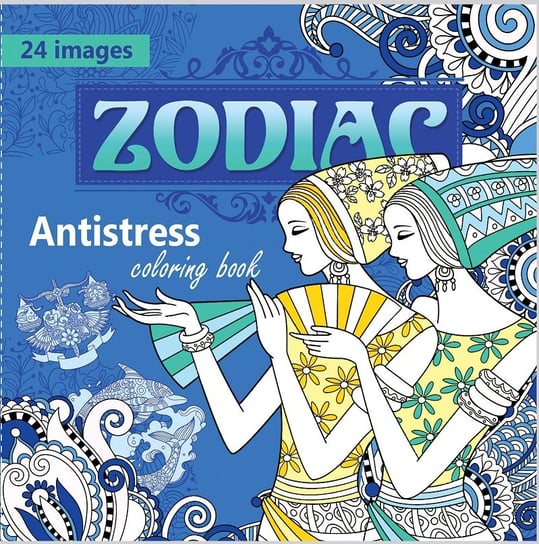 Fresh, Kolorowanka Antystresowa 200X200 12 Kartek Br Zodiac Fresh