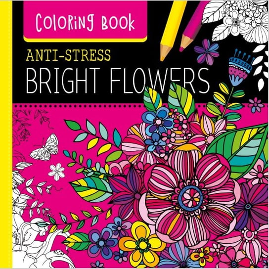 Fresh, Kolorowanka Antystresowa 250X250 36 Stron Tw Bright Flowers Fresh