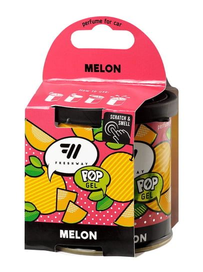 Freshway zapach samochodowy w puszcze pop gel - melon Inna marka