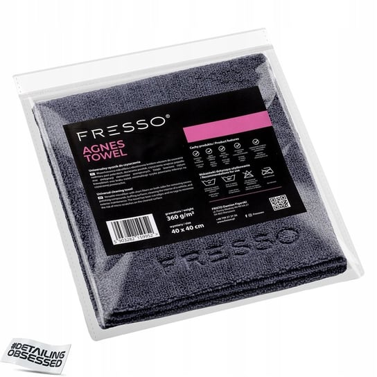 FRESSO AGNES TOWEL 40x40cm uniwersalna mikrofibra FRESSO