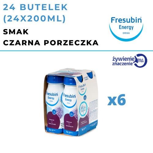 Fresubin, Energy Drink czarna porzeczka, 24x200 ml Fresubin
