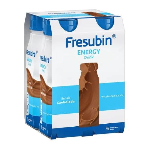 Fresubin, Energy Drink, napój wysokoenergetyczny o smaku czekoladowym, 4x200 ml Fresubin