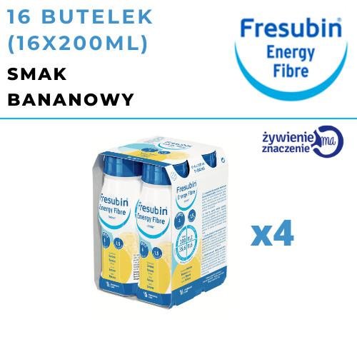 Fresubin, Energy Fibre Drink Banan, 16x200 ml Fresubin