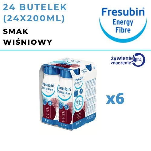 Fresubin, Energy Fibre Drink wiśniowy, 24x200 ml Fresubin