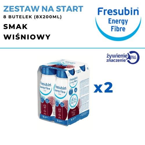 Fresubin, Energy Fibre Drink wiśniowy, 8x200 ml Fresubin