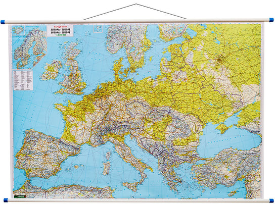 Freytag&Berndt, Europa mapa ścienna drogowa, 1:3 500 000 Freytag&Berndt