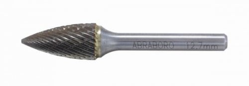 Frez do metalu ABRABORO Typ G, 10 x 64/19 - szpiczasty TCT ABRABORO