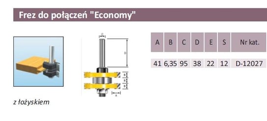 Frez MAKITA economy D-12027 MAKITA