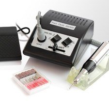 Frezarka do manicure JD500 Czarna + zestaw frezów BeautySystem