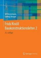 Frick/Knöll Baukonstruktionslehre 2 Hestermann Ulf, Rongen Ludwig