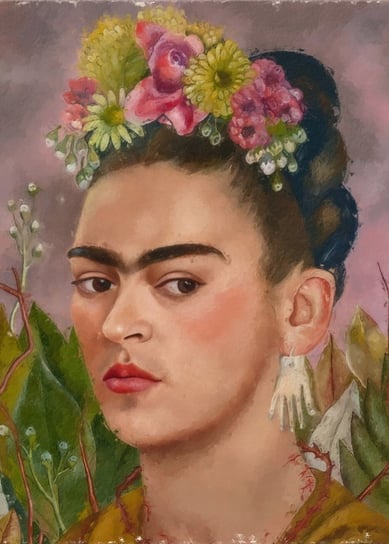 FRIDA KAHLO AUTOPORTRET 40x50cm #451 KMB PRESS