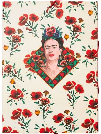 Frida Kahlo Flores - teczka A4 24x34x3 cm Grupoerik