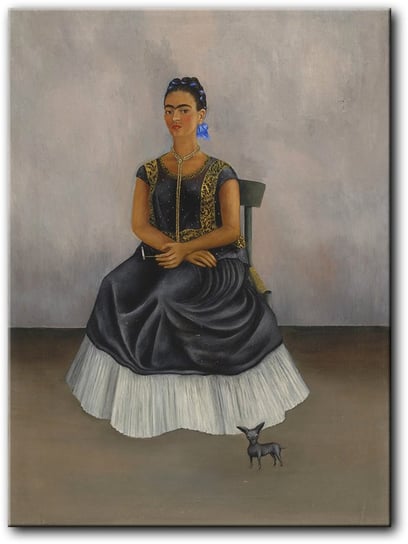 Frida Kahlo , NAGI PIES MEKSYKAŃSKI I JA. - PR06551 PRINTORAMA