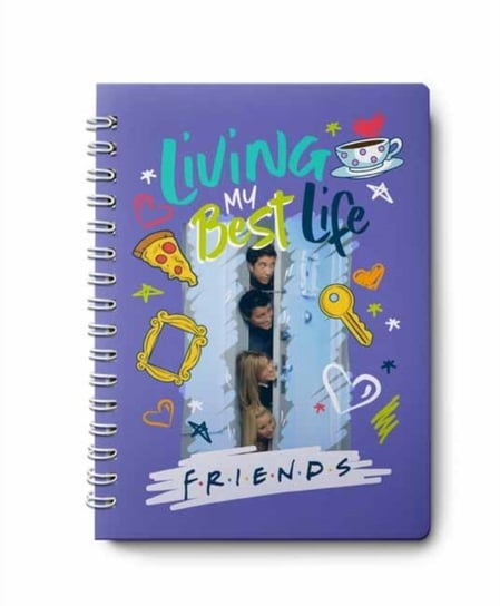 Friends. 12-Month Undated Planner Opracowanie zbiorowe