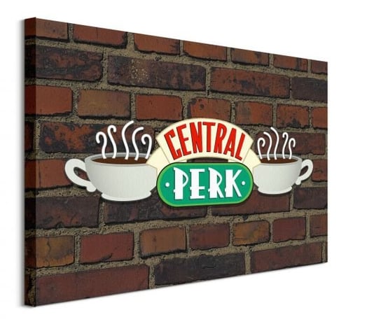 Friends Central Perk Brick - obraz na płótnie Friends
