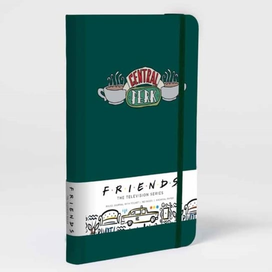 Friends Hardcover Ruled Journal Opracowanie zbiorowe