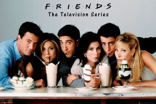 Friends Milkshake - plakat z serialu 91,5x61 cm Friends