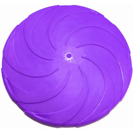 Frisbee latający dysk dla psa zabawka gryzak fioletowe Mersjo