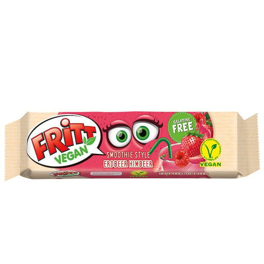Fritt Vegan Erdbeer&Himbeer Rozpuszczalna Guma do Żucia 56 g inna (Inny)