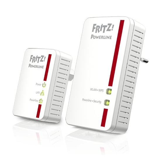 FRITZ!Powerline 540E Set - Adapter PLC Wi-Fi MESH FRITZ!