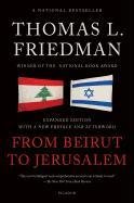 From Beirut to Jerusalem Friedman Thomas L.