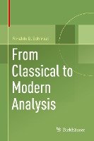 From Classical to Modern Analysis Schinazi Rinaldo B.