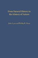 From Natural History to the History of Nature Lyon John