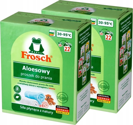 FROSCH Sensitive Proszek do Prania Ekologiczny 44p Frosch