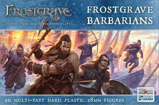 Frostgrave Barbarians - barbarzyńcy - 20 szt. Frostgrave