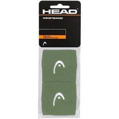 Frotka na rękę Head Wirstband 2,5 green x 2 szt. Head