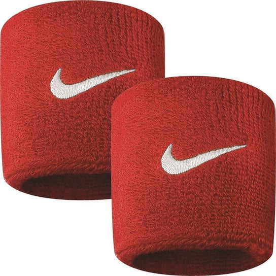 Frotka na rękę Nike Swoosh czerwona 2szt NNN04601 Nike