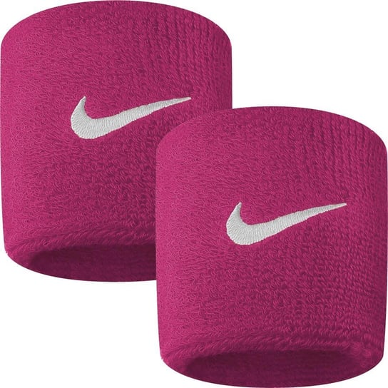 Frotka na rękę Nike Swoosh różowo biała 2szt NNN4639 Nike