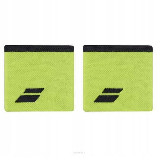 Frotki tenisowe Babolat Logo krótkie żółto-czarne Babolat