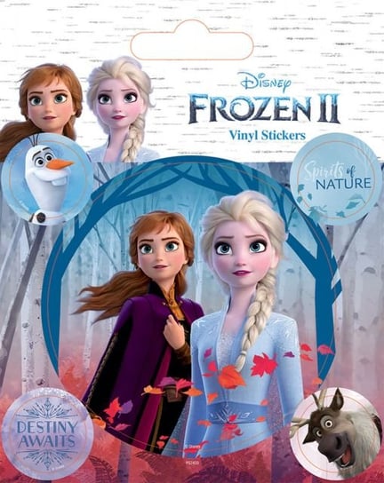 Frozen 2 Believe - naklejki 10x12,5 cm Frozen - Kraina Lodu