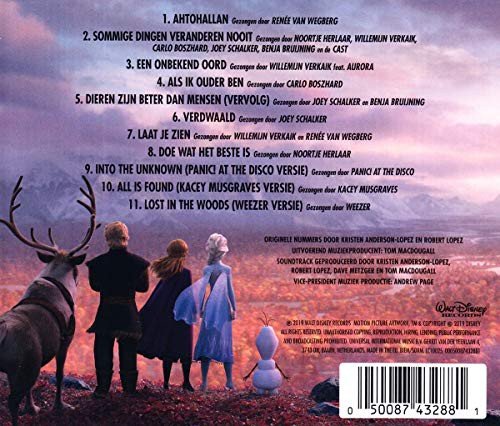 Frozen 2 (Nederlandstalige Soundtrack) Various Artists