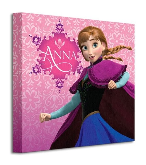 Frozen Anna Pink - obraz na płótnie Disney