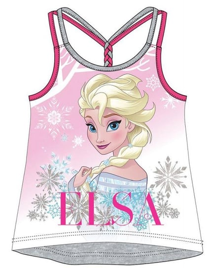 Frozen Bluzka Koszulka Na Ramiączkach Elsa R98 3L Frozen - Kraina Lodu