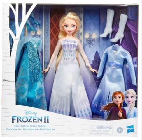 Frozen Elsa Elza Kraina Lodu Ubranka Zestaw Hasbro Frozen - Kraina Lodu