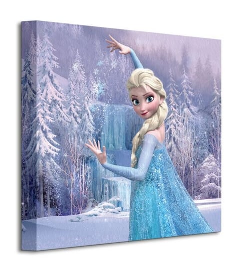 Frozen Elsa Frozen Forest - obraz na płótnie Disney