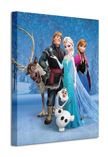 Frozen Group - obraz na płótnie Disney
