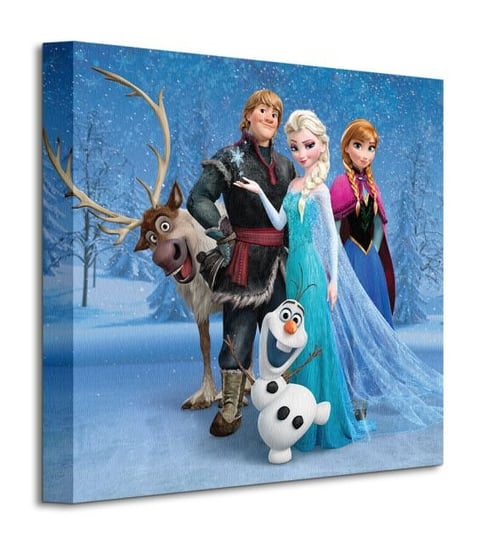 Frozen Group - obraz na płótnie Disney