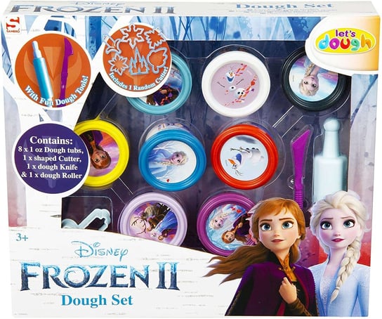 Frozen II, zestaw kreatywny Masa plastyczna Sambro
