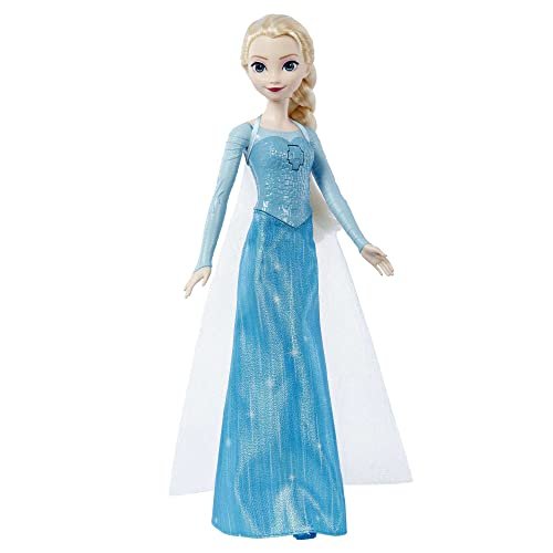 Frozen Kraina Lodu Śpiewająca Lalka Elsa śpiewa ang. Mattel HLW55 Frozen - Kraina Lodu