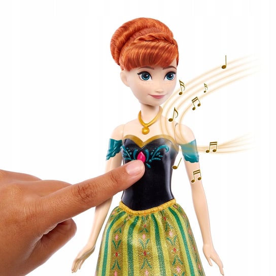 Frozen Lalka Księżniczka Anna Śpiewająca Po Angielsku Hlw54 Mattel
