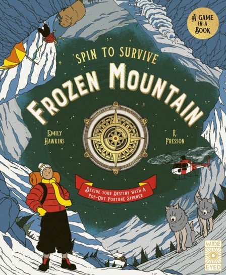 Frozen Mountain. Decide your destiny with a pop-out fortune spinner Hawkins Emily